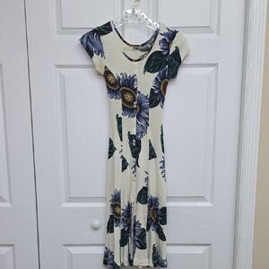 Epix Vintage 90s Floral Print Dress